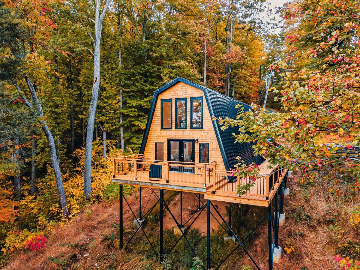 Secluded Mtn View New! 10 Mins To Gatlinburg Or Park Villa Exterior foto