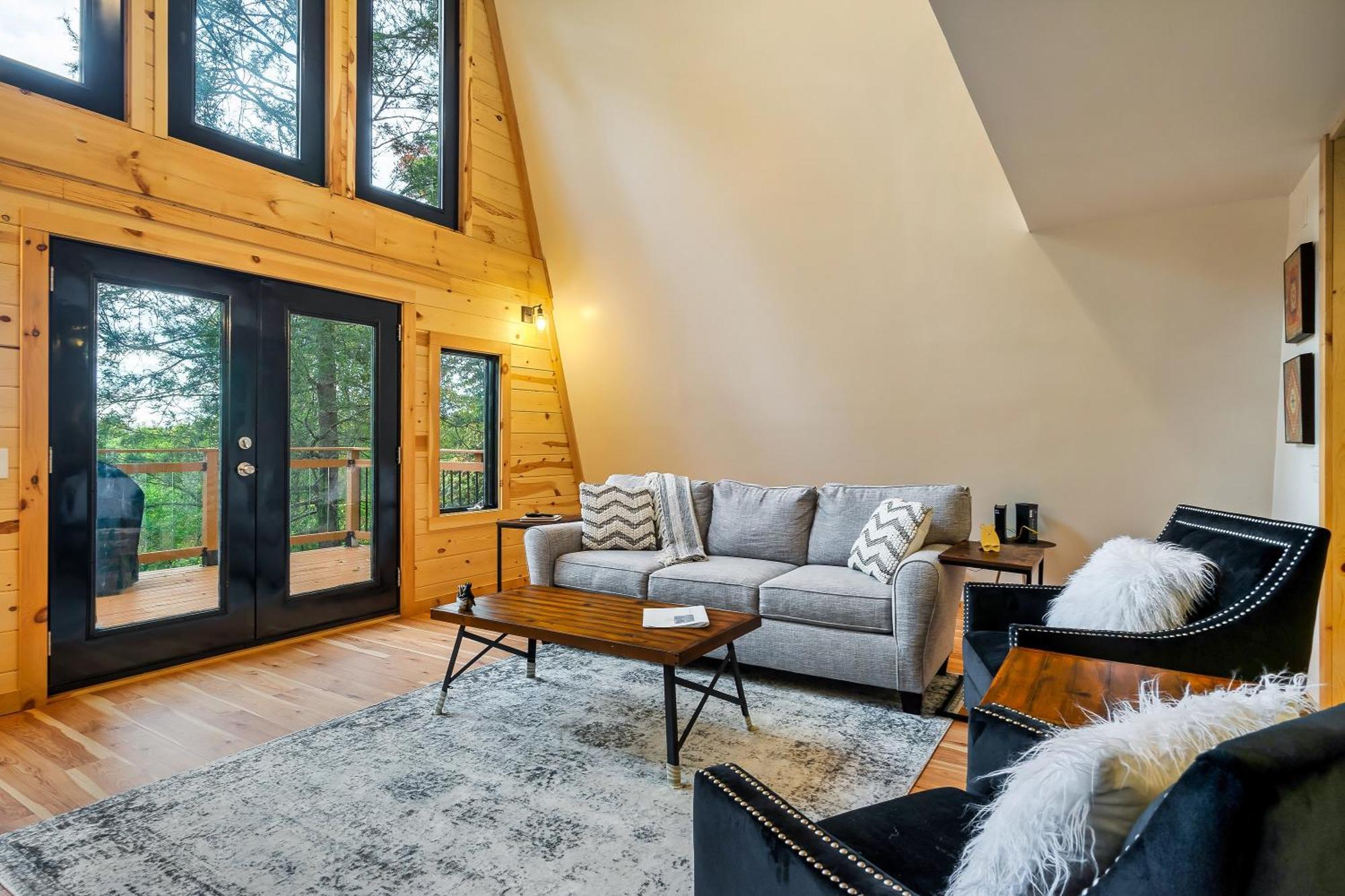 Secluded Mtn View New! 10 Mins To Gatlinburg Or Park Villa Exterior foto